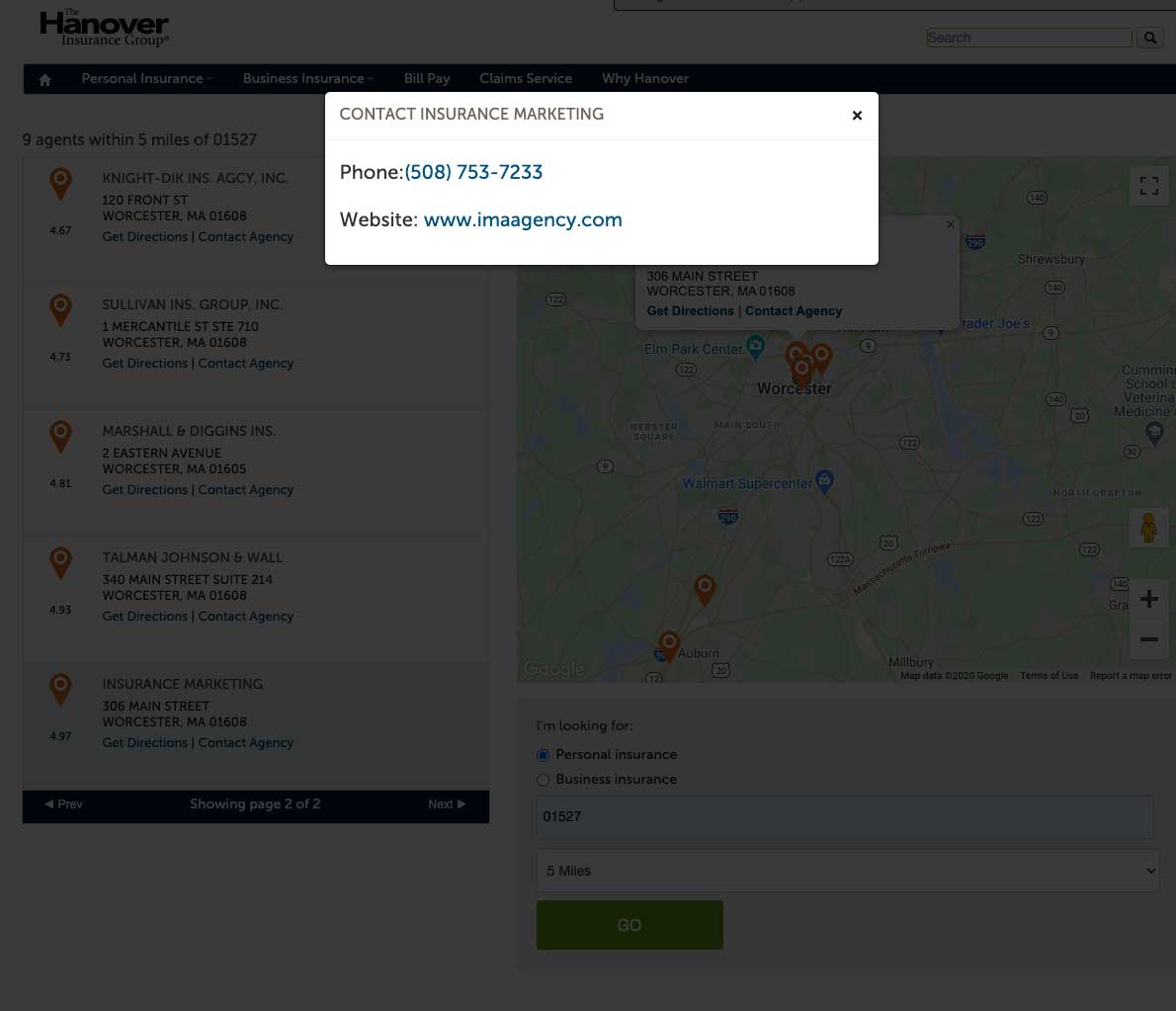 Find An Agent -  Contact Agent
